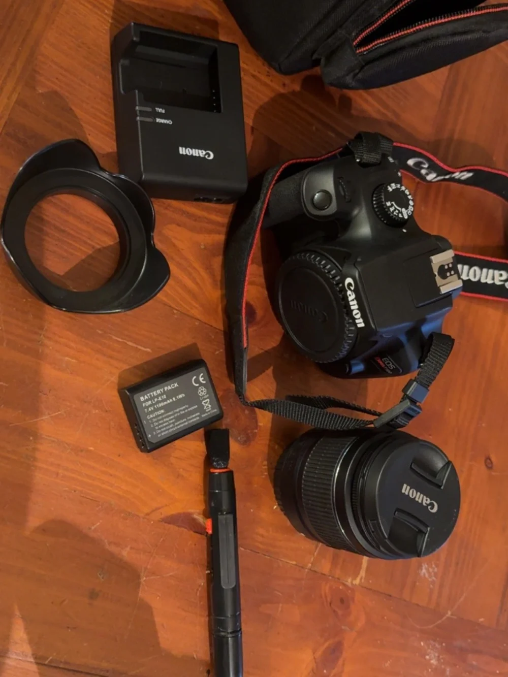 Canon EOS RebelT100 camera